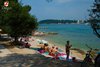 Rovinj plaža Lone predivne boje