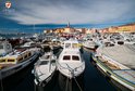 Rovinj town center view