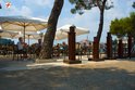 Pogled na grad Rovinj sa terase restorana